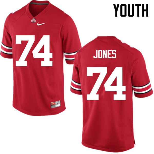 Ohio State Buckeyes #74 Jamarco Jones Youth Alumni Jersey Red OSU75946